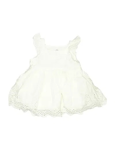 Pre-owned Baby Gap Babies' Dress In White