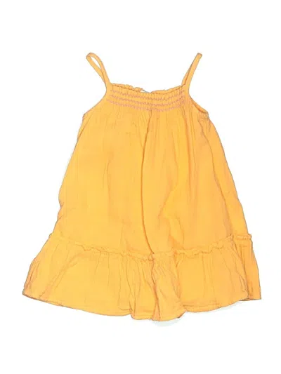 Pre-owned Baby Gap Kids' Dress In Yellow
