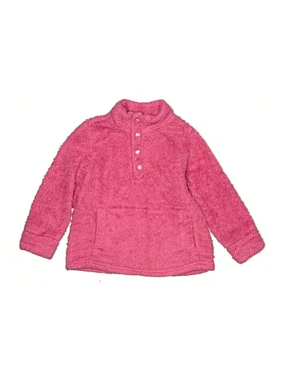 Pre-owned Baby Gap Kids' Fleece Jacket In Pink