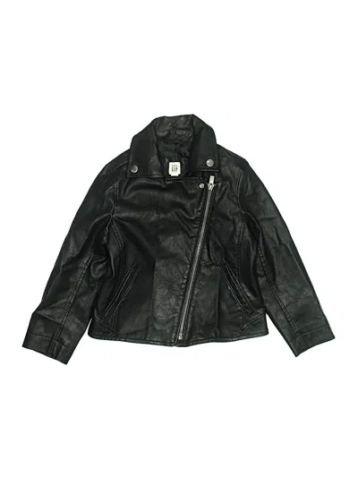 Pre-owned Baby Gap Kids' Jacket In Black