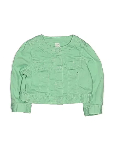Pre-owned Baby Gap Babies' Jacket In Green