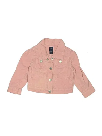 Pre-owned Baby Gap Kids' Jacket In Pink