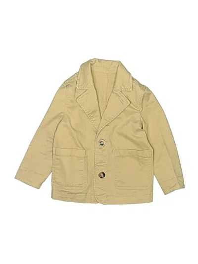 Pre-owned Baby Gap Kids' Jacket In Yellow