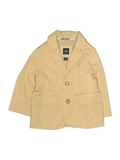 Pre-owned Baby Gap Kids' Jacket In Yellow