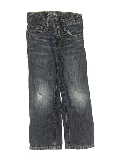 Pre-owned Baby Gap Kids' Jeans In Blue