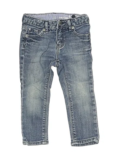 Pre-owned Baby Gap Kids' Jeans In Blue