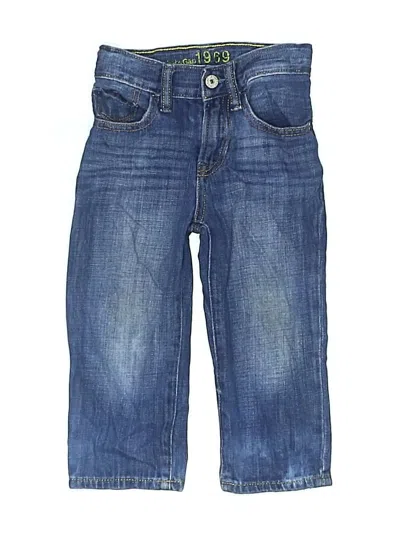 Pre-owned Baby Gap Kids' Jeans In Blue