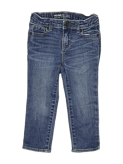 Pre-owned Baby Gap Kids' Jeans In Blue