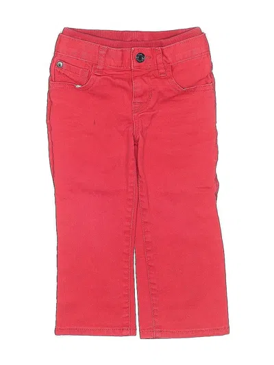 Pre-owned Baby Gap Kids' Jeans In Red