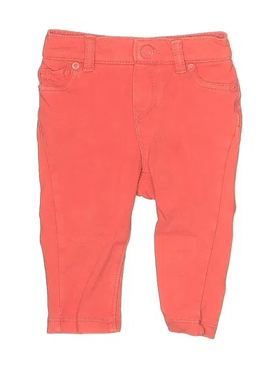Pre-owned Baby Gap Babies' Jeggings In Orange