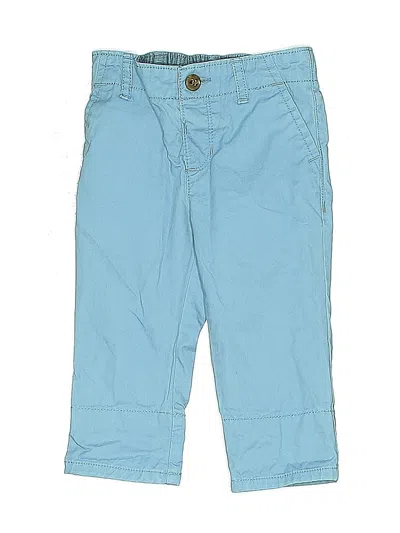 Pre-owned Baby Gap Babies' Khaki Pant In Blue
