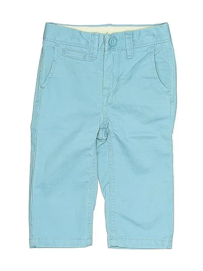 Pre-owned Baby Gap Kids' Khaki Pant In Blue