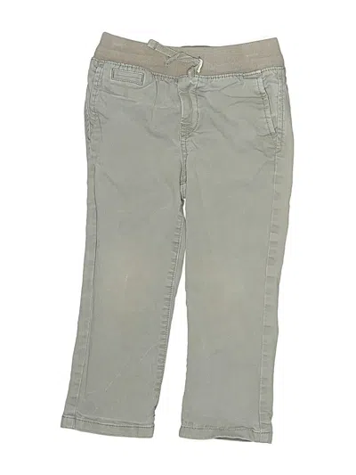 Pre-owned Baby Gap Kids' Khaki Pant In Gray