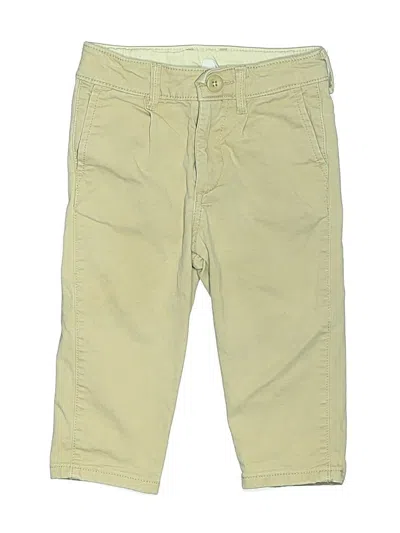 Pre-owned Baby Gap Kids' Khakis In Green