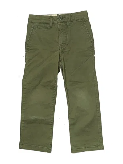 Pre-owned Baby Gap Kids' Khakis In Green
