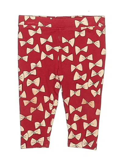 Pre-owned Baby Gap Kids' Leggings In Red