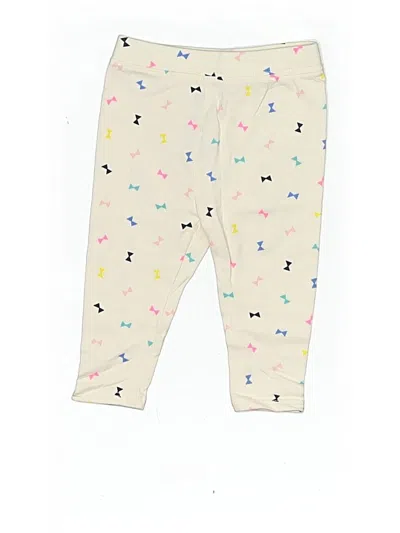 Pre-owned Baby Gap Kids' Leggings In White