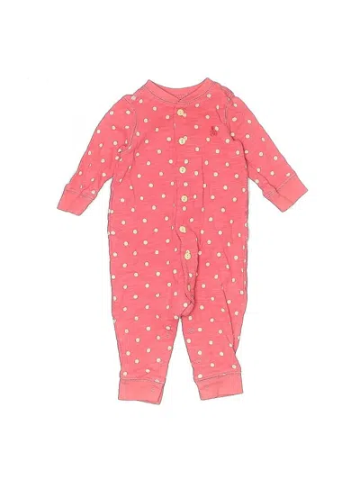 Pre-owned Baby Gap Babies' Long Sleeve Outfit In Pink