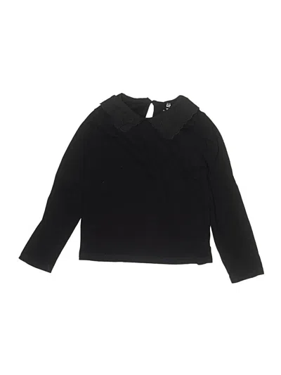 Pre-owned Baby Gap Kids' Long Sleeve T-shirt In Black