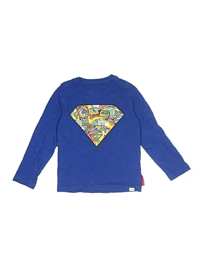 Pre-owned Baby Gap Kids' Long Sleeve T-shirt In Blue