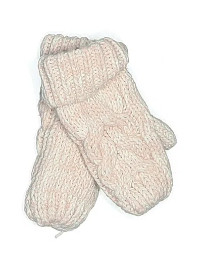 Pre-owned Baby Gap Kids' Mittens In Ivory