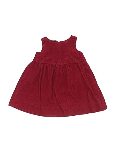 Pre-owned Baby Gap Outlet Babies' Dress In Burgundy
