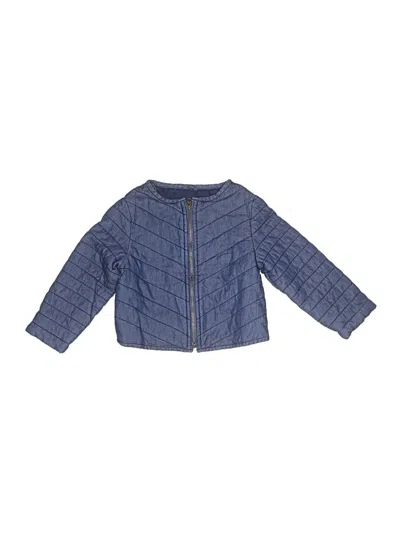 Pre-owned Baby Gap Outlet Kids' Jacket In Blue