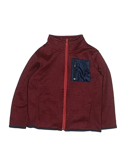 Pre-owned Baby Gap Outlet Kids' Jacket In Burgundy