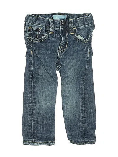 Pre-owned Baby Gap Outlet Kids' Jeans In Blue
