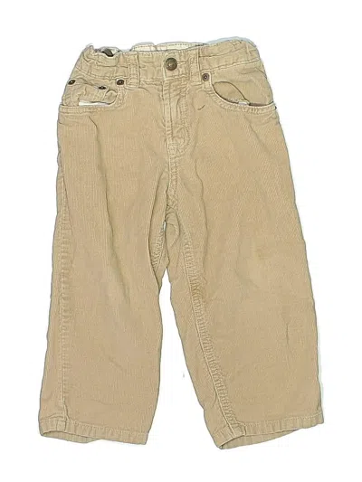 Pre-owned Baby Gap Outlet Kids' Khaki Pant In Tan