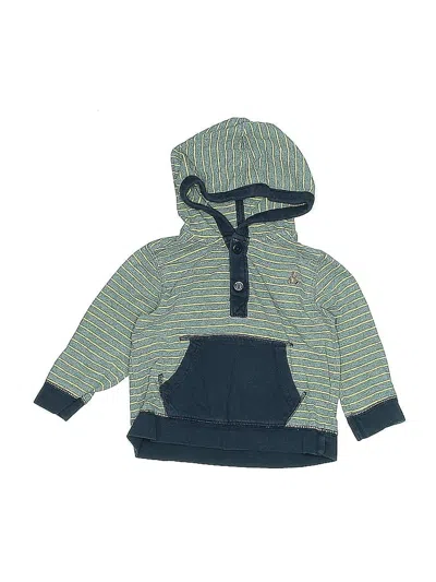 Pre-owned Baby Gap Outlet Kids' Pullover Hoodie In Green