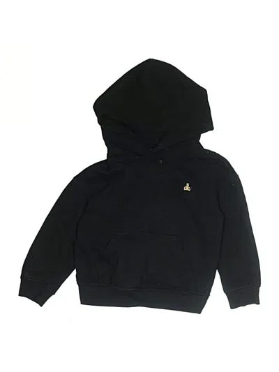 Pre-owned Baby Gap Kids' Pullover Hoodie In Black