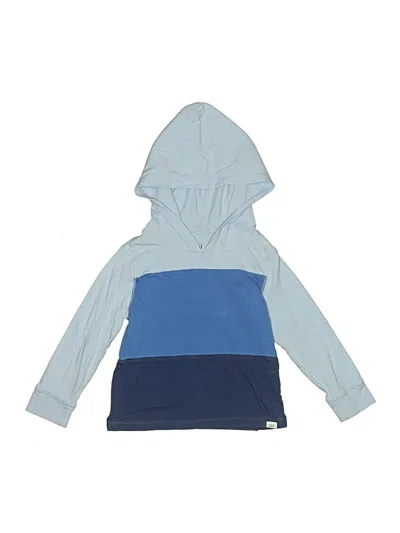 Pre-owned Baby Gap Kids' Pullover Hoodie In Blue