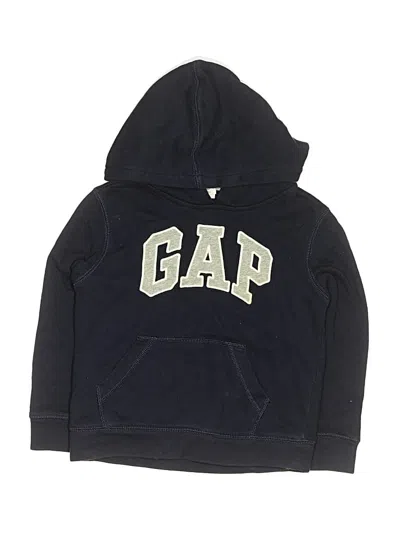 Pre-owned Baby Gap Kids' Pullover Hoodie In Blue