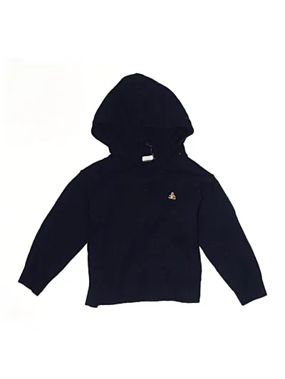 Pre-owned Baby Gap Kids' Pullover Hoodie In Blue