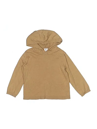 Pre-owned Baby Gap Kids' Pullover Hoodie In Brown