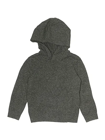 Pre-owned Baby Gap Kids' Pullover Hoodie In Gray