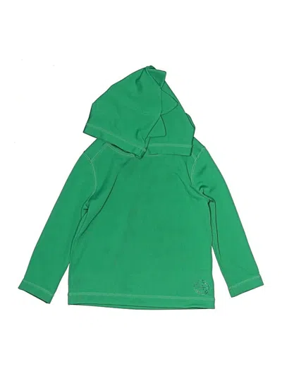 Pre-owned Baby Gap Kids' Pullover Hoodie In Green