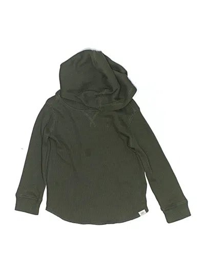 Pre-owned Baby Gap Kids' Pullover Hoodie In Green