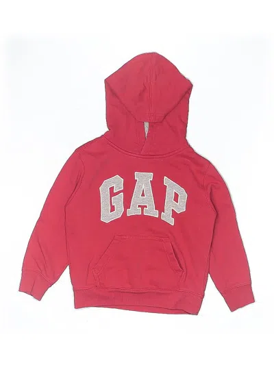 Pre-owned Baby Gap Kids' Pullover Hoodie In Red