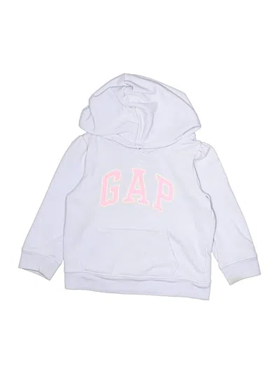 Pre-owned Baby Gap Kids' Pullover Hoodie In Silver