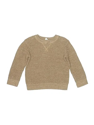 Pre-owned Baby Gap Kids' Pullover Sweater In Brown
