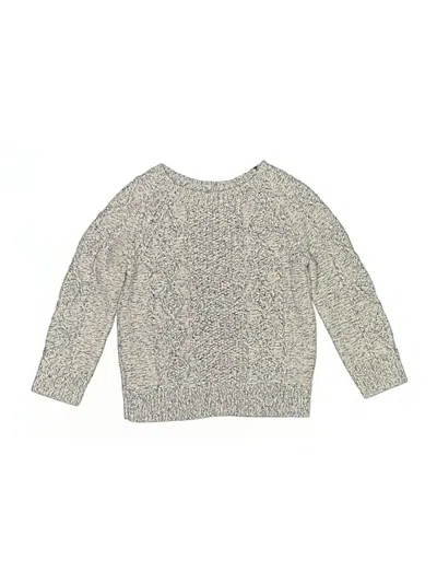 Pre-owned Baby Gap Kids' Pullover Sweater In Gray