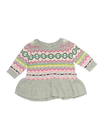 Pre-owned Baby Gap Babies' Pullover Sweater In Green