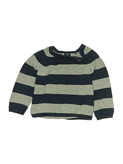 Pre-owned Baby Gap Kids' Pullover Sweater In Green
