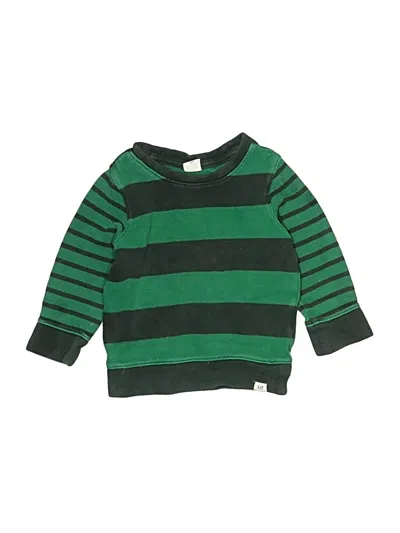 Pre-owned Baby Gap Kids' Pullover Sweater In Green
