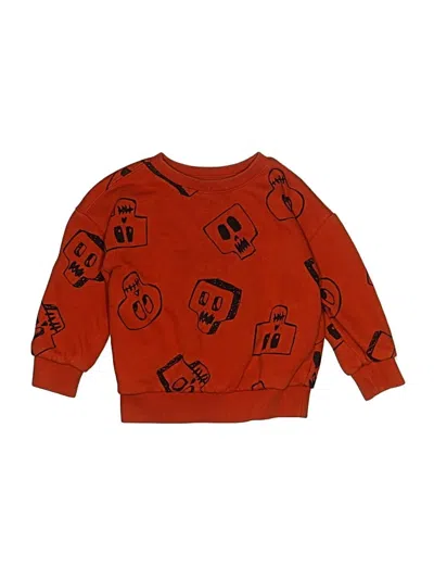 Pre-owned Baby Gap Kids' Pullover Sweater In Orange