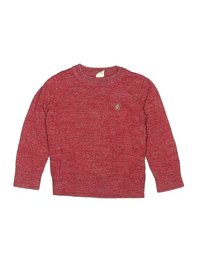 Pre-owned Baby Gap Kids' Pullover Sweater In Red