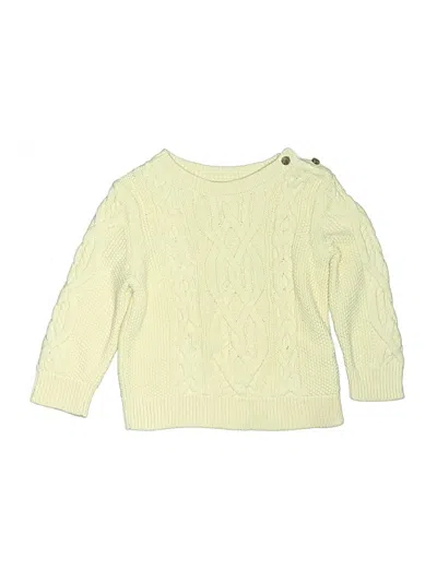 Pre-owned Baby Gap Kids' Pullover Sweater In Yellow