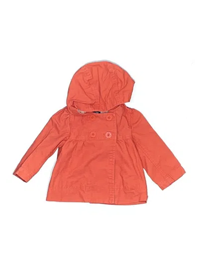 Pre-owned Baby Gap Kids' Raincoat In Orange